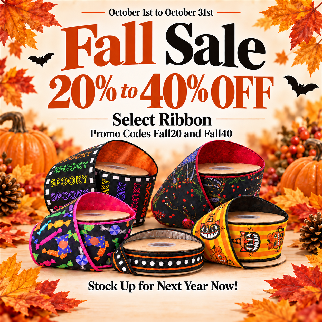 Fall & Halloween Sale