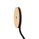 3/8" Velvet Ribbon | Raven | 10 Yard Roll