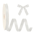 5/8" Single Face Satin Ribbon | Shell Grey (007) | 100 Yard Roll