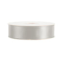 1 1/2" Single Face Satin Ribbon | Silver (012) |50 Yard Roll