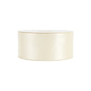 2 1/4" Single Face Satin Ribbon | Antique White (028) | 50 Yard Roll