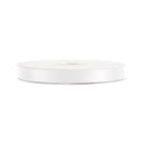 5/8" Single Face Satin Ribbon | White (029) | 100 Yard Roll