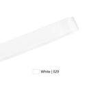 7/8" Double Face Satin Ribbon | White (029) | 100 Yard Roll