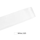 1 1/2" Double Face Satin Ribbon | White (029) | 50 Yard Roll