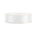 1 1/2" Double Face Satin Ribbon | White (029) | 50 Yard Roll