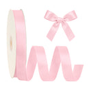 7/8" Single Face Satin Ribbon | Pink (150) | 100 Yard Roll