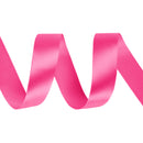 5/8" Double Face Satin Ribbon | Shocking Pink (175) | 100 Yard Roll