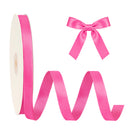 5/8" Double Face Satin Ribbon | Shocking Pink (175) | 100 Yard Roll