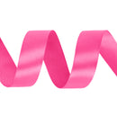 7/8" Double Face Satin Ribbon | Shocking Pink (175) | 100 Yard Roll