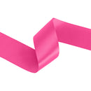 1 1/2" Double Face Satin Ribbon | Shocking Pink (175) | 50 Yard Roll