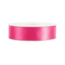 1 1/2" Double Face Satin Ribbon | Shocking Pink (175) | 50 Yard Roll