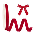 5/8" Single Face Satin Ribbon | Scarlet (260) | 100 Yard Roll