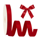 7/8" Single Face Satin Ribbon | Scarlet (260) | 100 Yard Roll