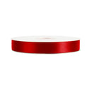 7/8" Single Face Satin Ribbon | Scarlet (260) | 100 Yard Roll