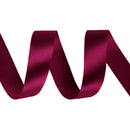 5/8" Double Face Satin Ribbon | Wine (275) | 100 Yard Roll