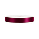 7/8" Double Face Satin Ribbon | Wine (275) | 100 Yard Roll