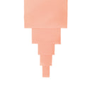 3/8" Single Face Satin Ribbon | Peach (720) | 100 Yard Roll