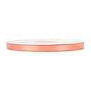 3/8" Single Face Satin Ribbon | Peach (720) | 100 Yard Roll