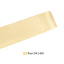 1 1/2" Single Face Satin Ribbon | Raw Silk (826) | 50 Yard Roll