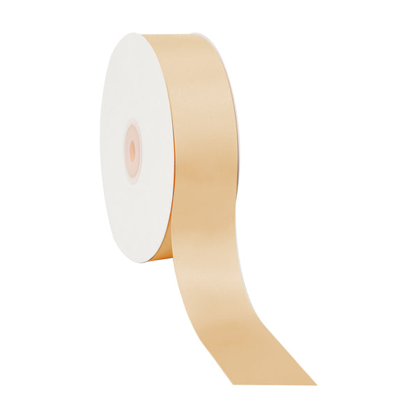 1 1/2" Single Face Satin Ribbon | Raw Silk (826) | 50 Yard Roll