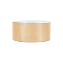 2 1/4" Single Face Satin Ribbon | Raw Silk (826) | 50 Yard Roll