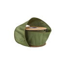 2 1/2" Wired Dupioni Ribbon | Moss | 10 Yard Roll