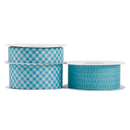 1 1/2" Printed Grosgrain Ribbon | Ice Plaid (10060) | 100 Yard Roll