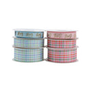 1 1/2" Printed Grosgrain Ribbon | Girl Plaid (10029) | 100 Yard Roll