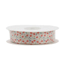 7/8" Printed Grosgrain Ribbon | Spring Poppy (10017) | 100 Yard Roll