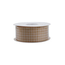 1 1/2" Printed Grosgrain Ribbon | Harvest Check (10021) | 100 Yard Roll