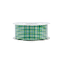 1 1/2" Printed Grosgrain Ribbon | Patty's Plaid (10005) | 100 Yard Roll
