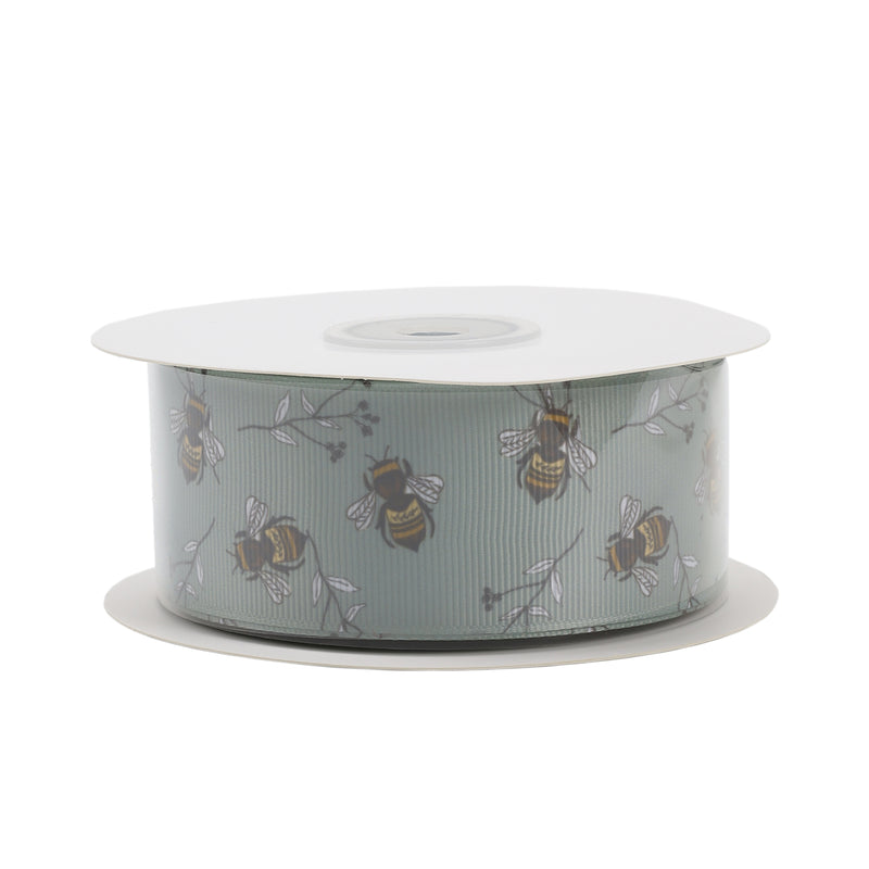 1 1/2" Printed Grosgrain Ribbon | Beezy (10009) | 100 Yard Roll