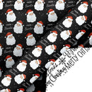 24" x 417' Reversible Holiday Wrapping Paper Half Ream | "From Santa/Merry Christmas"