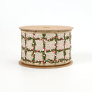 2 1/2" Wired Ribbon | "Metallic Net" Gold | 10 Yard Roll