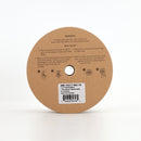 2 1/2" Wired Ribbon | "Snowman" Natural/Multi | 10 Yard Roll