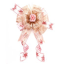 4" Sequin Wired Ribbon | Rose Gold | 10 Yard Roll