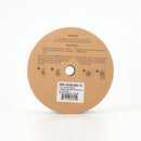 2 1/2" Wired Ribbon | "Metallic Striped" White/Silver | 10 Yard Roll