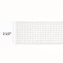 2 1/2" Wired Ribbon | "Netting" Silver | 10 Yard Roll