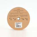 4" Lurex Wired Ribbon | Champagne | 10 Yard Roll