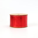 2 1/2" Lurex Wired Ribbon | Red | 10 Yard Roll