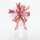 2 1/2" Wired Ribbon | "Netting" Silver | 10 Yard Roll