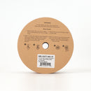 2 1/2" Burlap Holiday Wired Ribbon | "Plaid" Natural/Black/Red | 10 Yard Roll