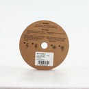 1 1/2" Wired Ribbon | "Glitter Striped" White/Red | 10 Yard Roll