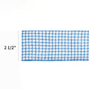 2 1/2" Wired Ribbon | "Netting" Blue | 10 Yard Roll