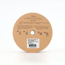 2 1/2" Wired Ribbon | "Glitter Ornament" Black/Silver | 10 Yard Roll