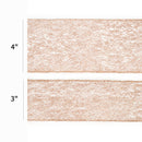 3" Mesh Wired Ribbon | Rose Gold | 10 Yard Roll