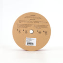 2 1/2" Reversible Velvet/Lurex Wired Ribbon | Red/Gold | 10 Yard Roll