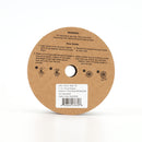 2 1/2" Printed Wired Ribbon | Abstract Trees Blue/White/Gold | 10 Yard Roll