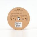 4" Reversible Shimmer/Lurex Wired Ribbon | Rose Gold/Rose Gold | 10 Yard Roll