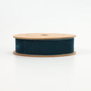 1" Velvet Ribbon | Peacock | 10 Yard Roll